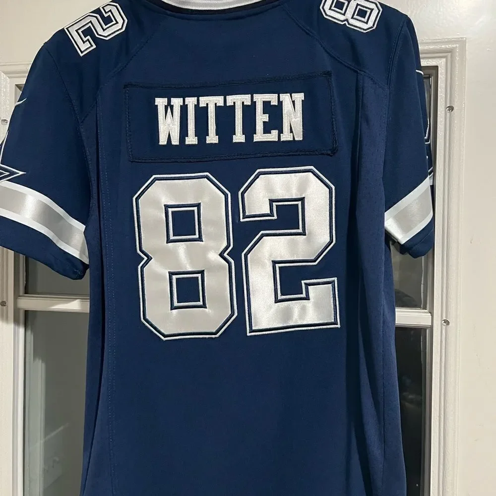 Nike NFL On Field Dallas Cowboys Jersey Jason Witten #82 Size Youth med